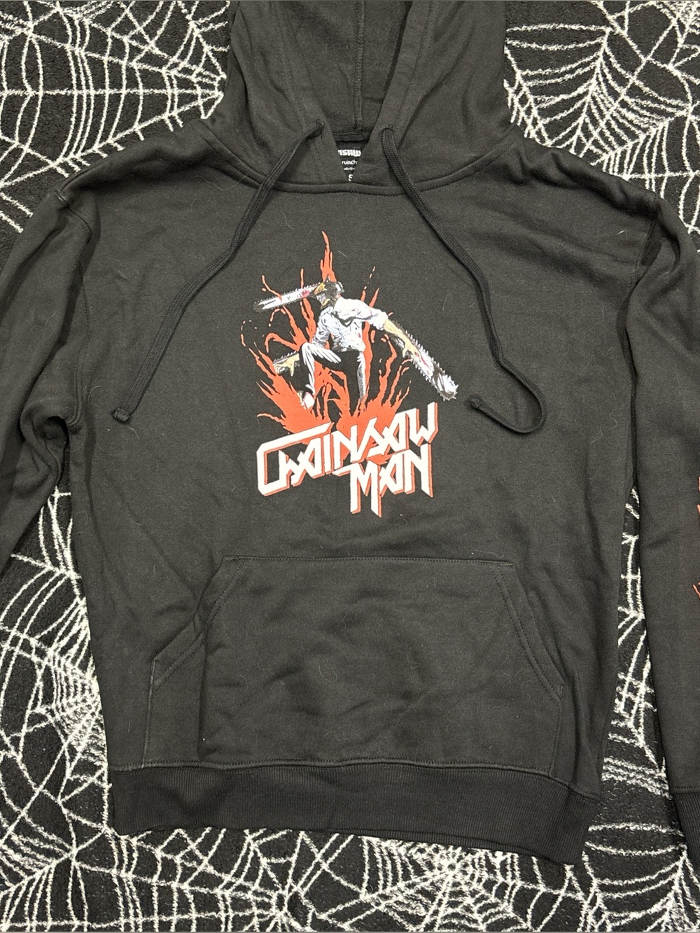 Chainsaw Man Graphic Black Hoodie